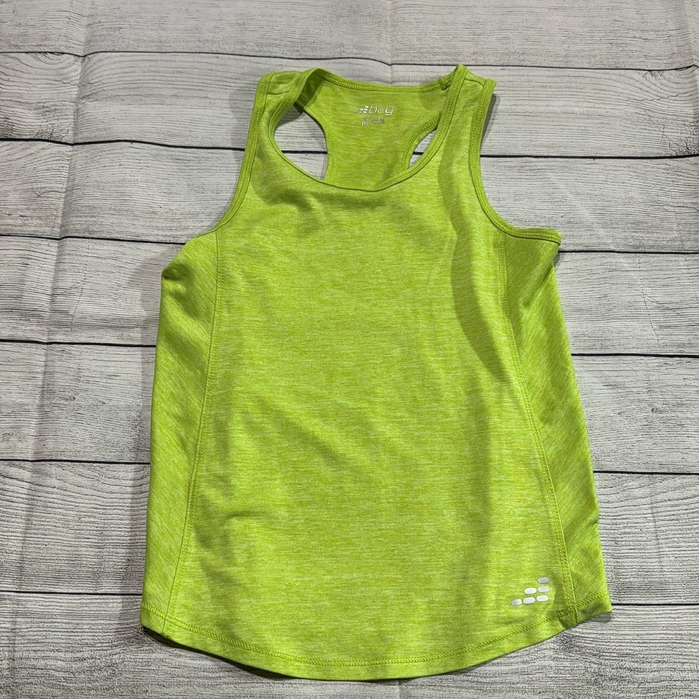 bcg Lime Green Tank Top size Small
